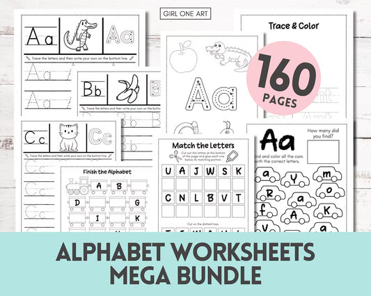 Alphabet Worksheet For Kids